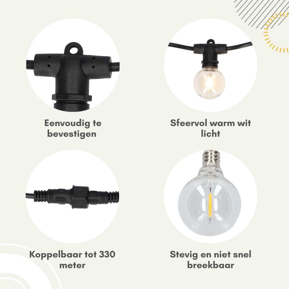 Lichtsnoer met Afstandsbediening