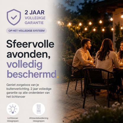 Latium Lichtsnoer 10m met Afstandsbediening
