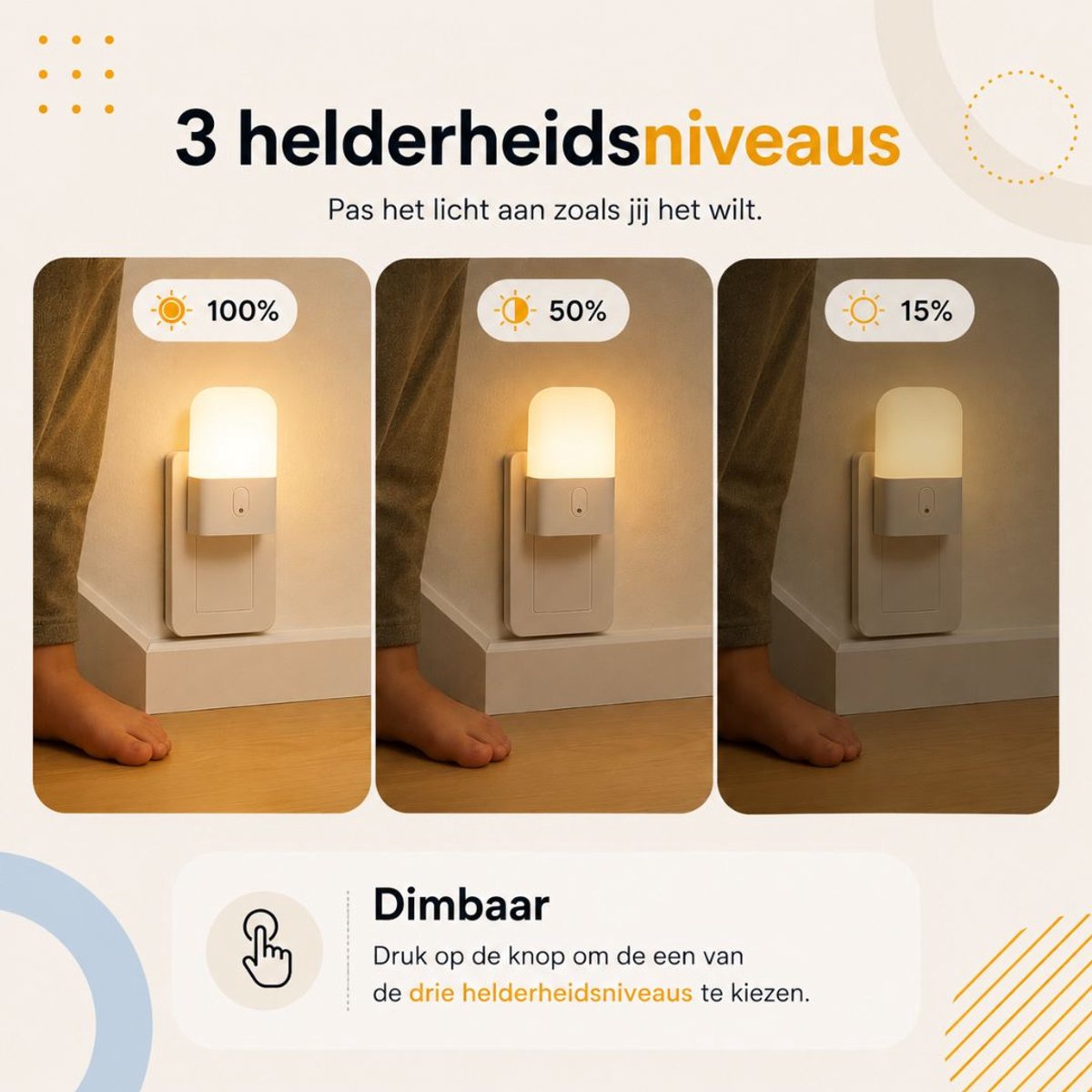 Latium LED Nachtlampje met Bewegingssensor