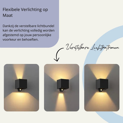 Oplaadbare Buitenlamp met Bewegingssensor