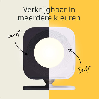 Vierkante Oplaadbare Wandlamp Wit - Draadloze Verlichting voor Binnen | Latium