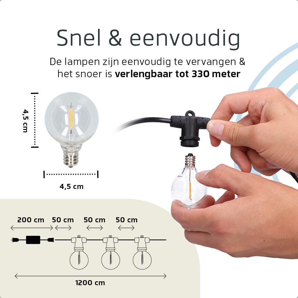 Lichtsnoer met Afstandsbediening