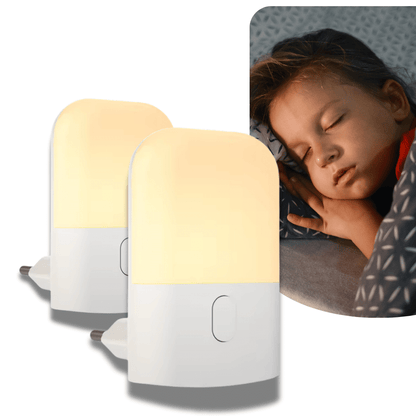 Nachtlampje om aan te sluiten op stopcontact - LED-lamp Nachtlampje om aan te sluiten op stopcontact - LED-lamp