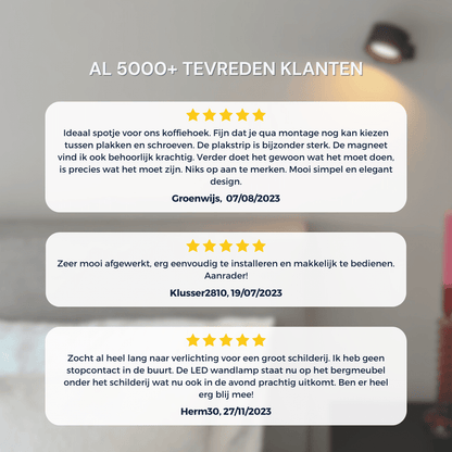 Oplaadbare Wandlamp met Afstandsbediening Wit -  Draadloze Verlichting voor Binnen | Latium